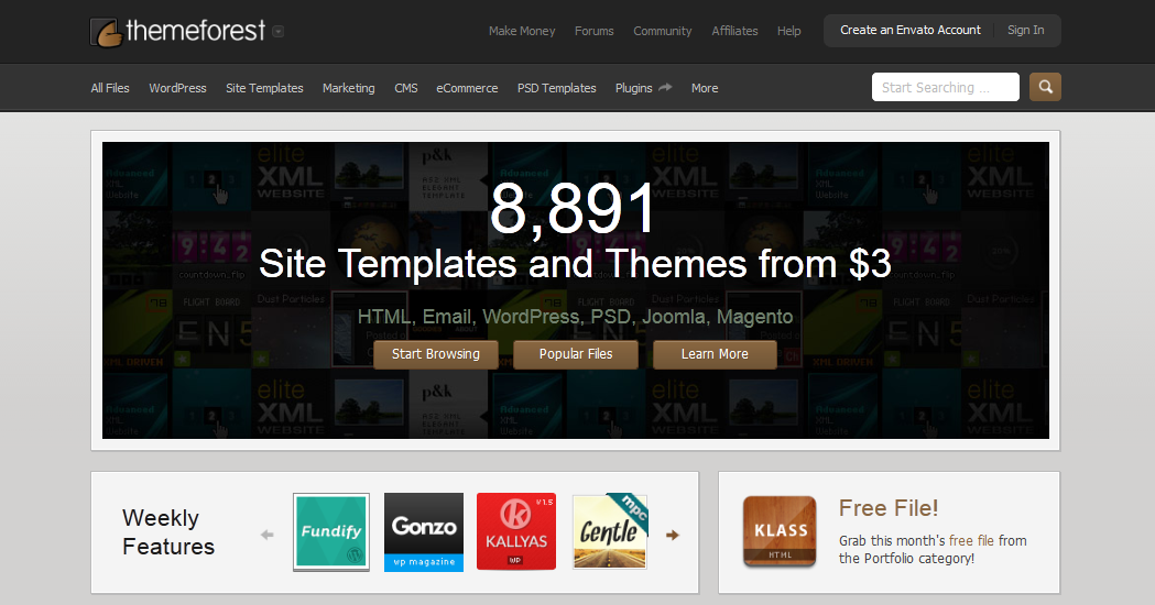 Best Template Marketplace [link test]